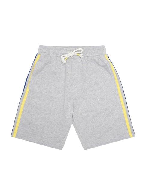 li'l tomatoes kids ecru cotton shorts