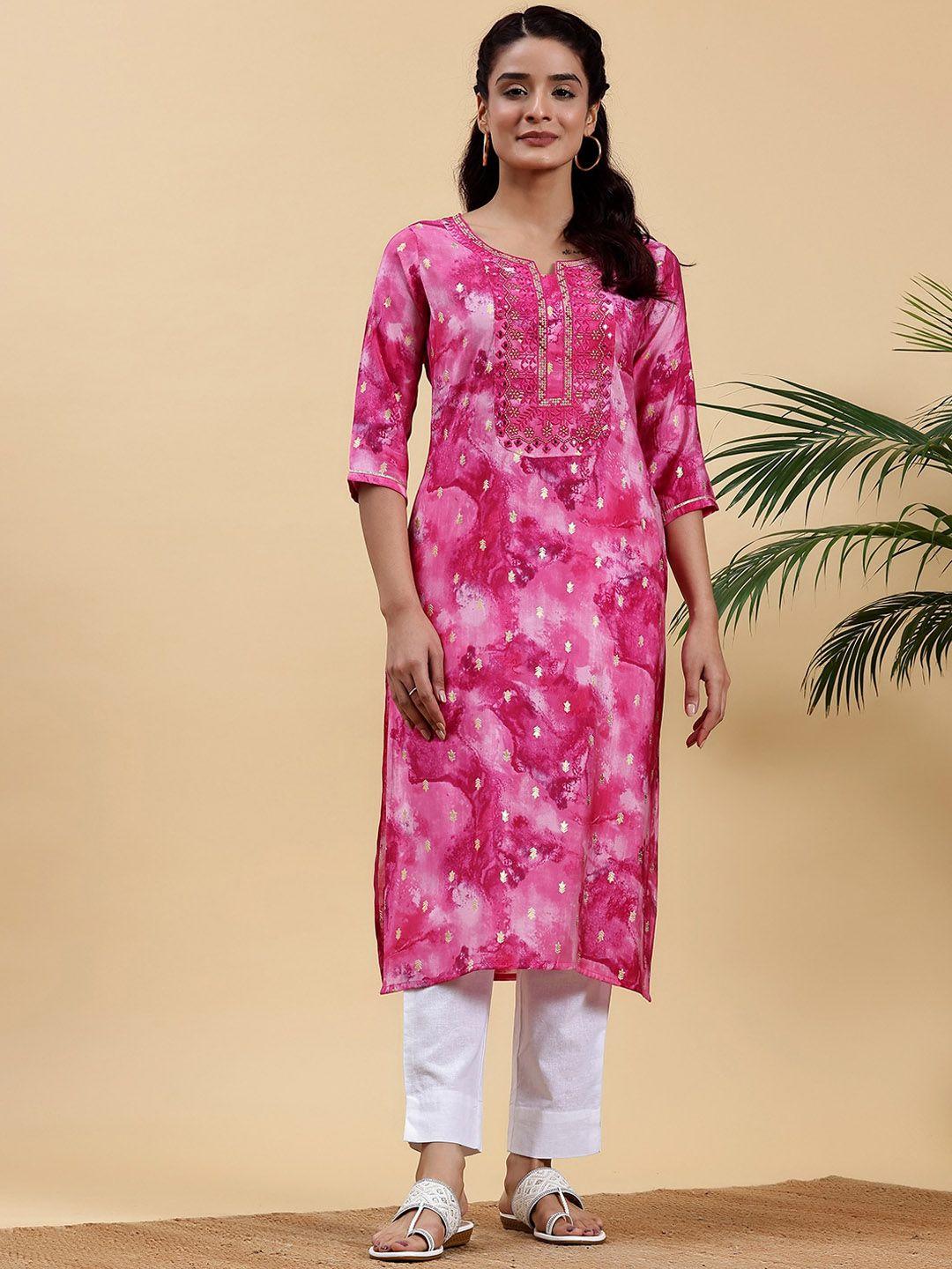 libas women printed kurta