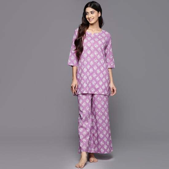 libas women printed lounge wear