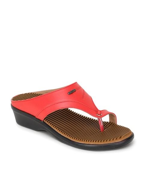 liberty-women's-red-toe-ring-wedges