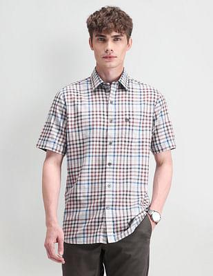 liberty classic madras checked shirt