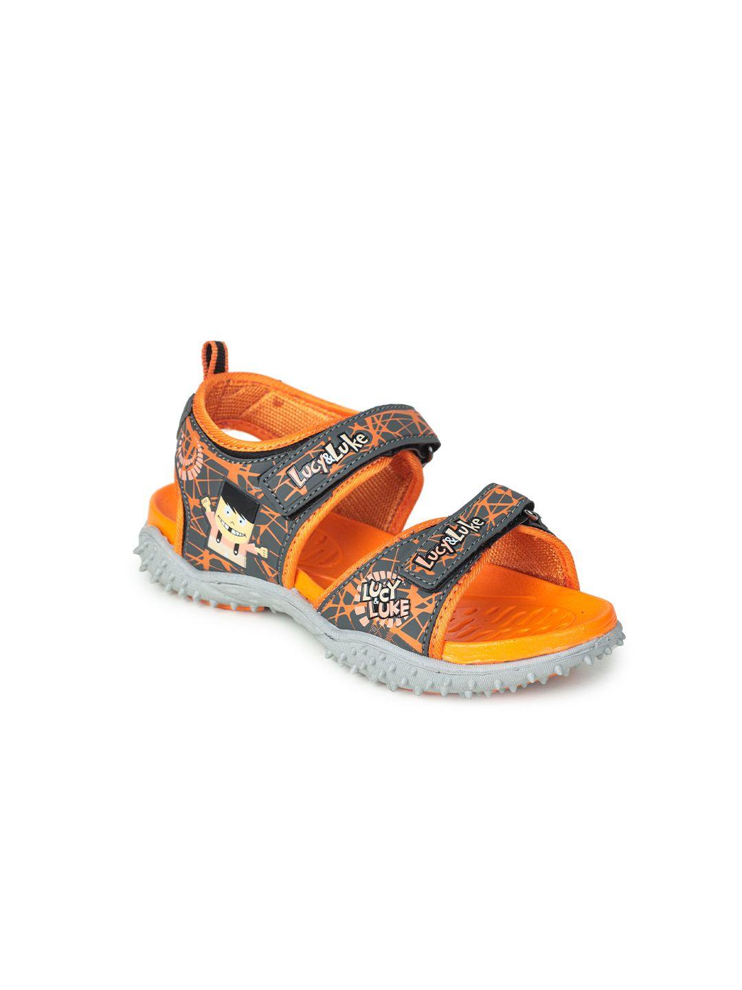 liberty kids orange comfort sandals