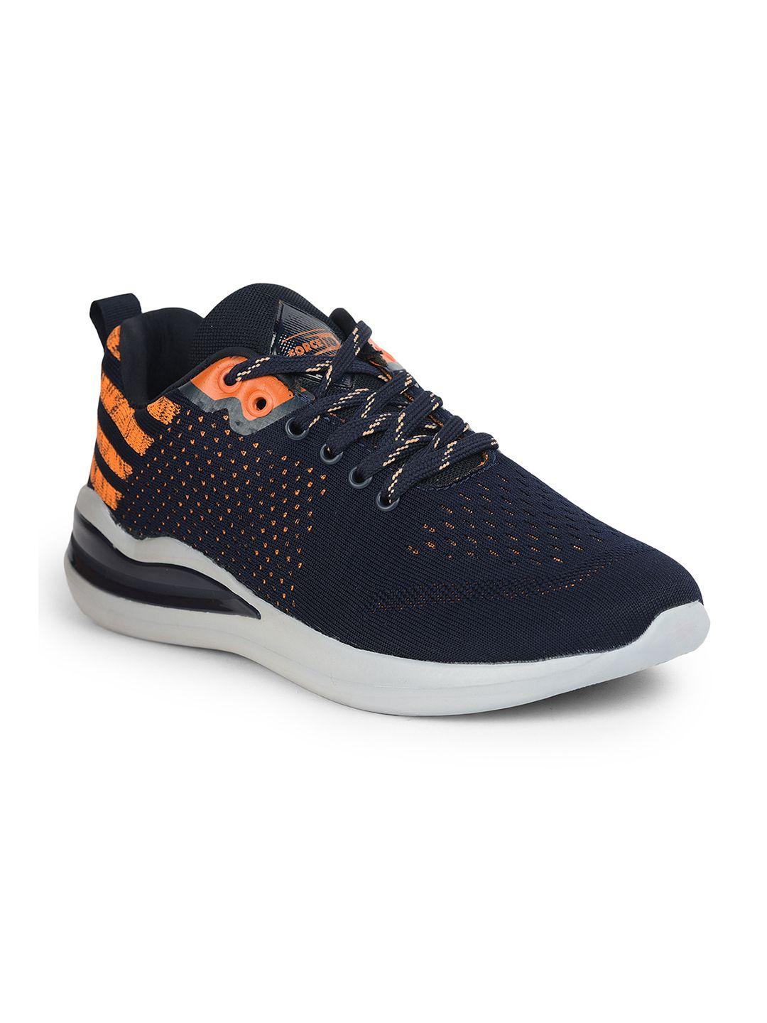 liberty men blue mesh running non-marking shoes