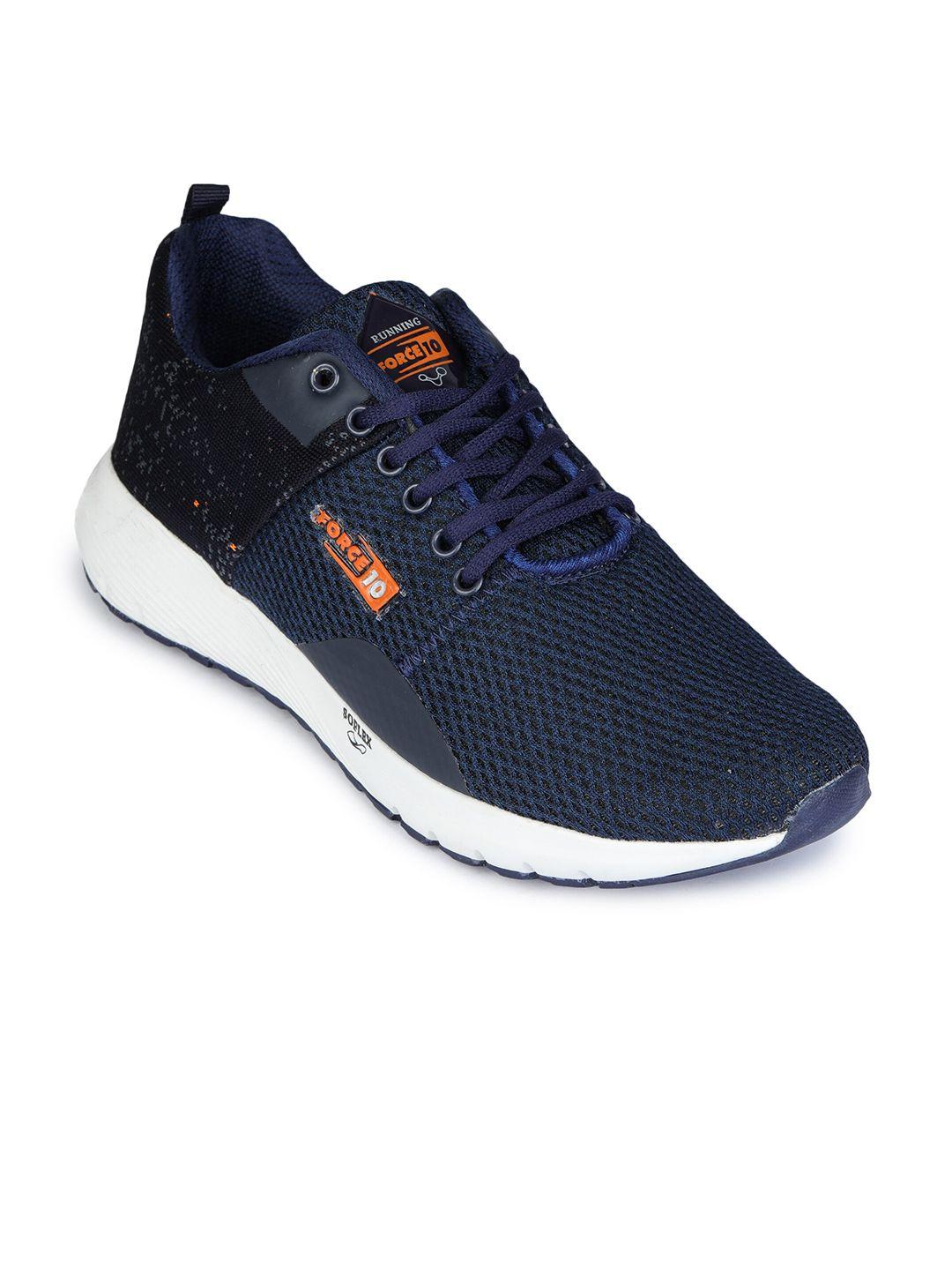 liberty men navy blue mesh long distance running non-marking shoes