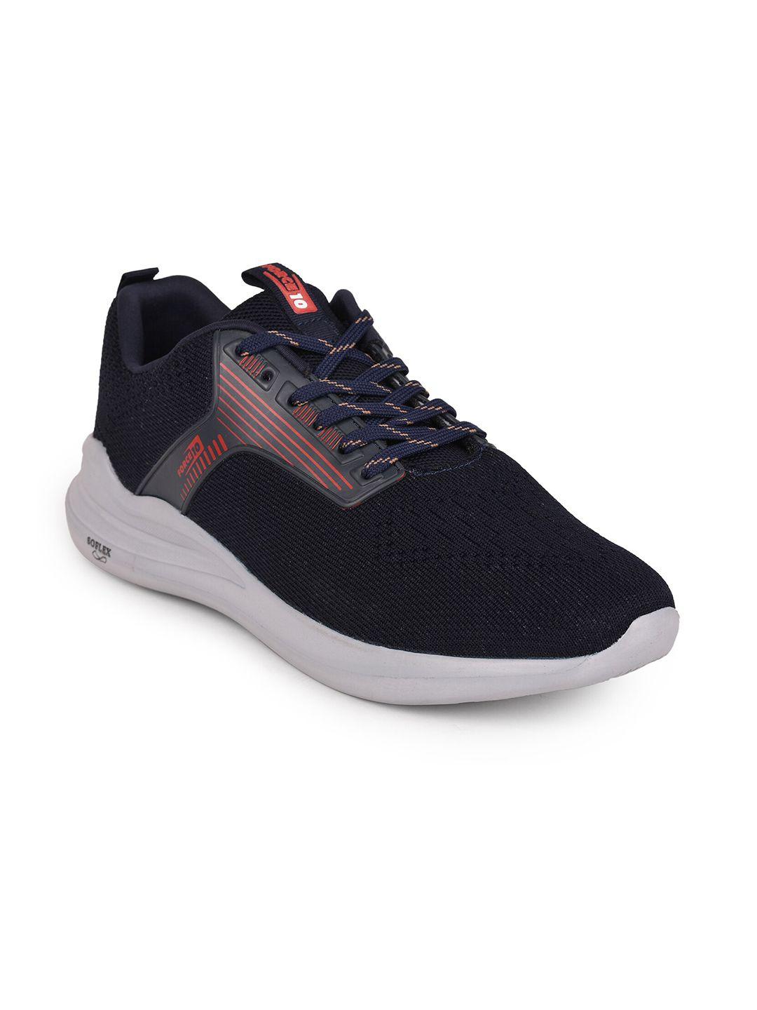 liberty men navy blue mesh running non-marking shoes