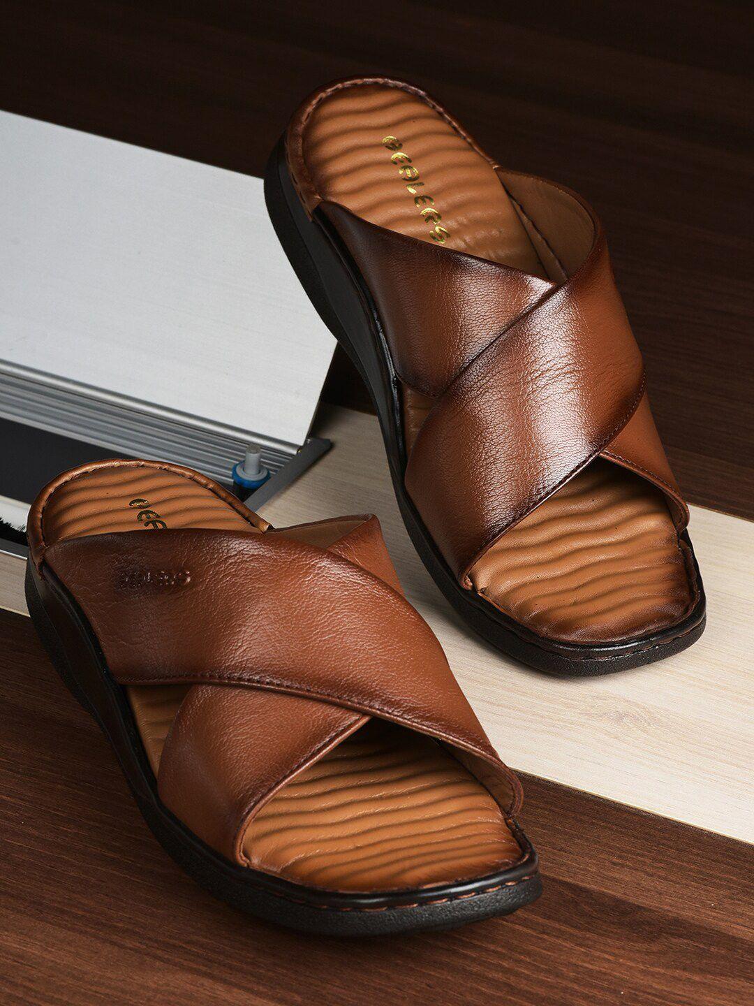 liberty men textured fabric comfort sandals