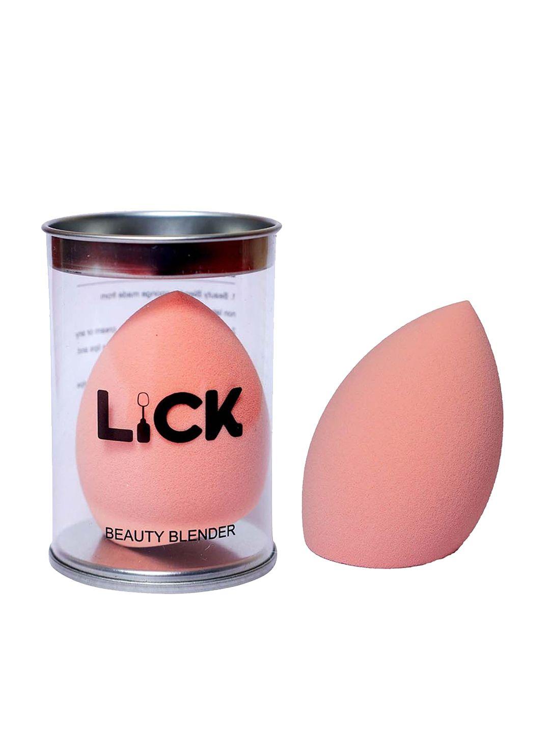 lick beauty blender sponge - peach