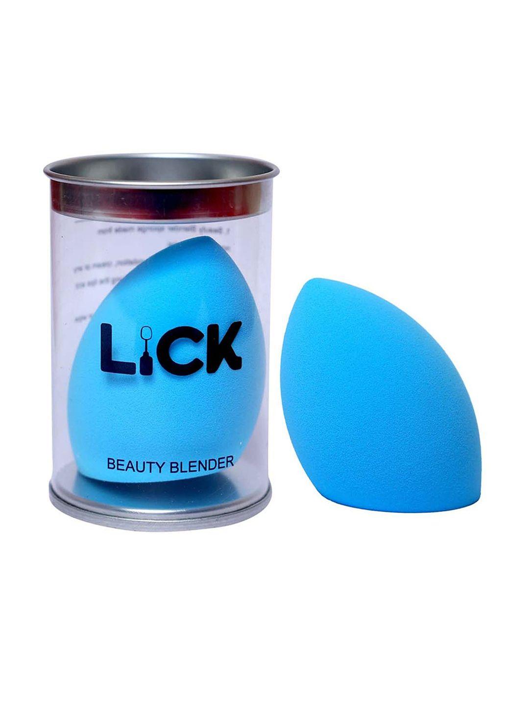 lick beauty blender sponge - blue