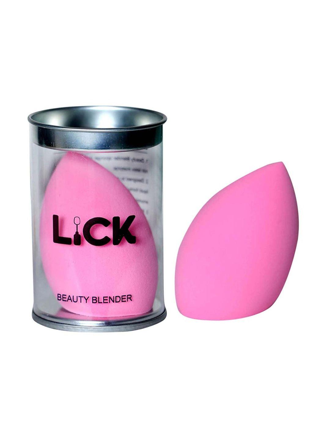 lick beauty blender sponge - pink