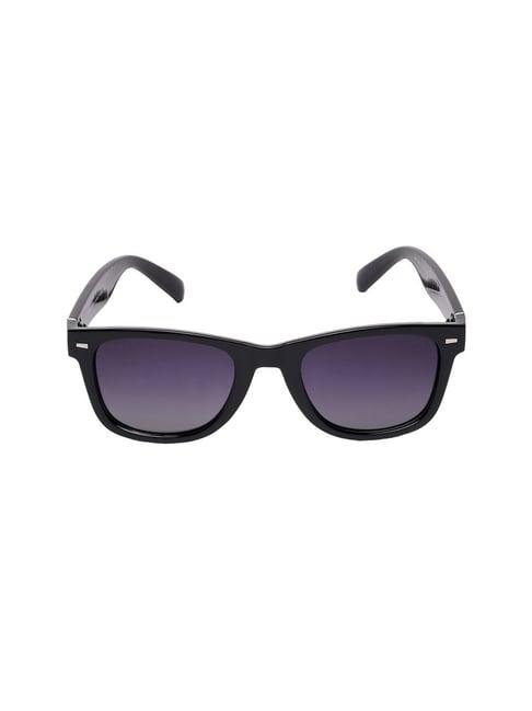 life black square sunglasses for men