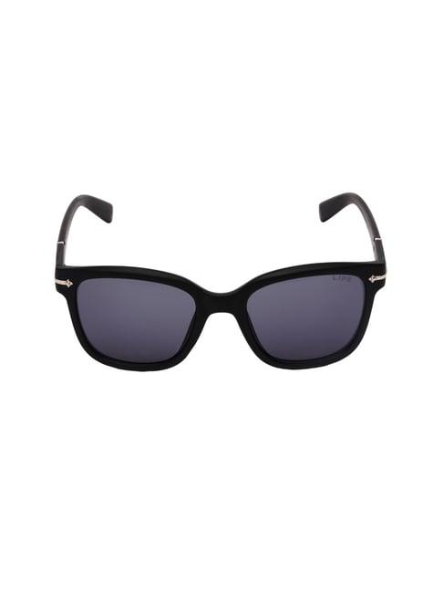 life black square unisex sunglasses