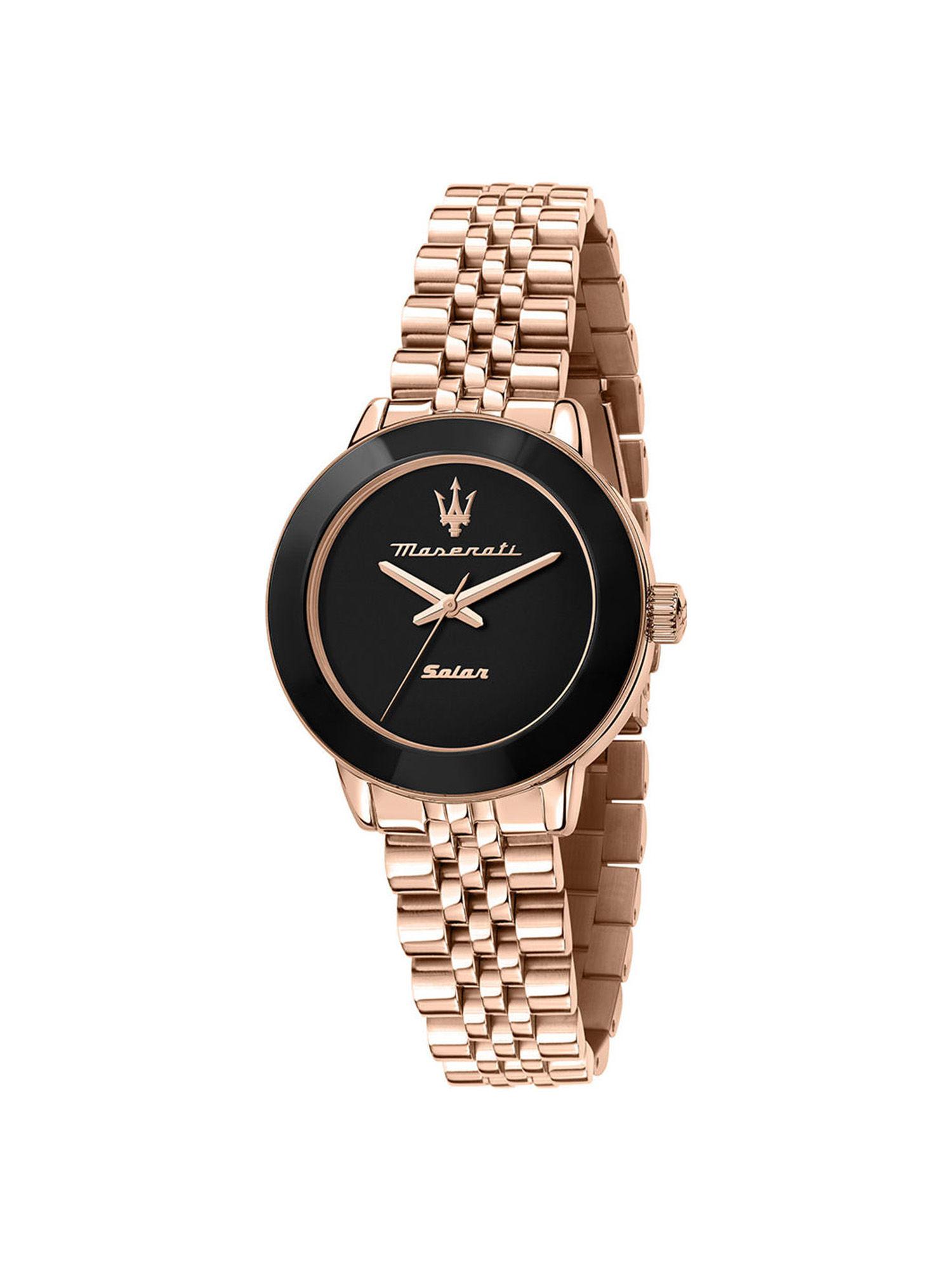 lifestyle analog dial colour black women watch - r8853145513