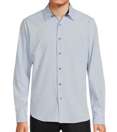 light blue hamilton solid tech shirt