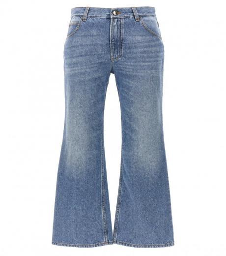 light blue high waist jeans