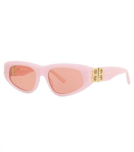 light pink cat eye sunglasses