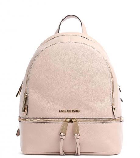 light pink rhea medium backpack