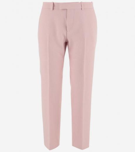 light pink trousers