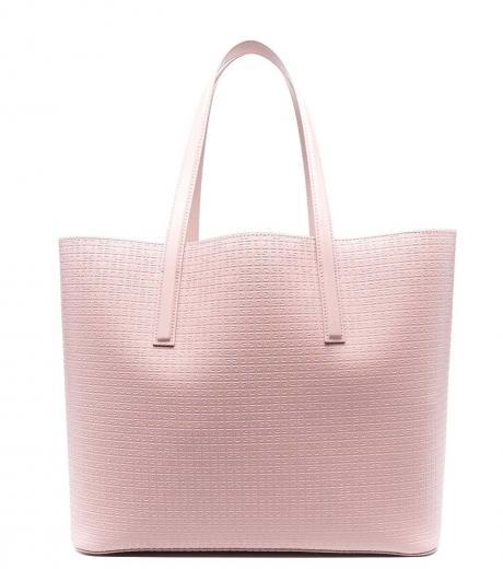 light pink wing large tote