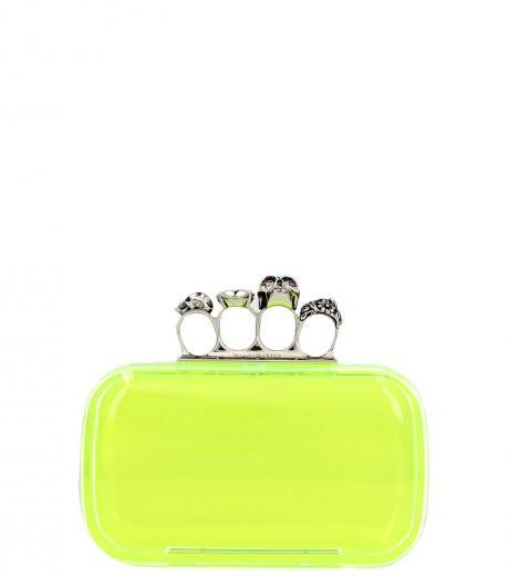 light yellow four ring clutch
