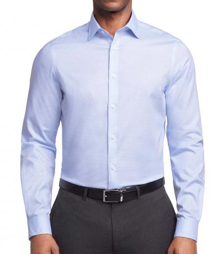 light blue airsoft stretch dress shirt