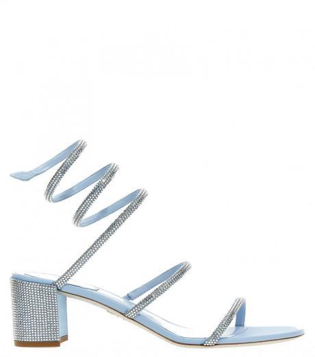 light blue cleo sandals