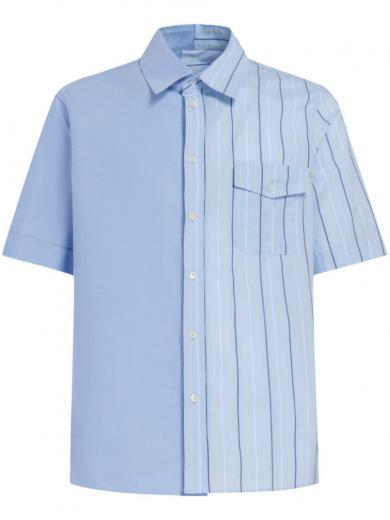 light blue cotton shirt