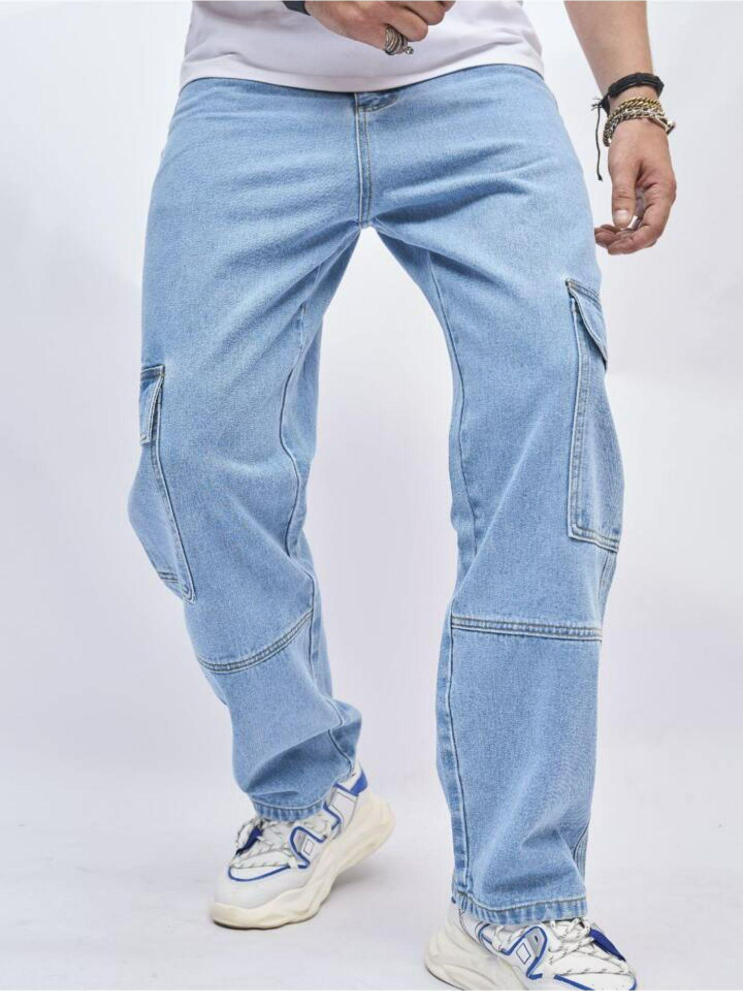 light blue craftsman cargo jeans light blue