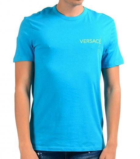 light blue crewneck t-shirt