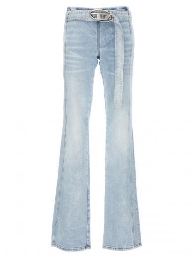 light blue d-ebbybelt jeans