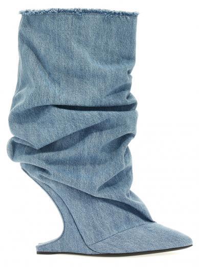 light blue jetsy boots