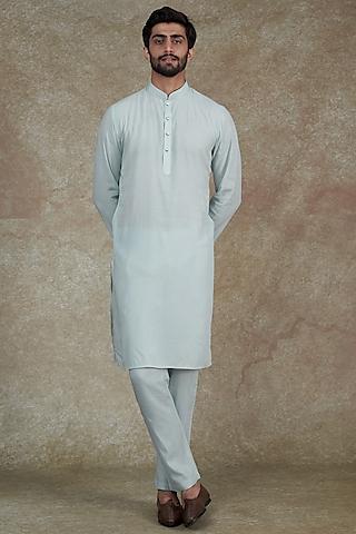 light blue modal kurta set