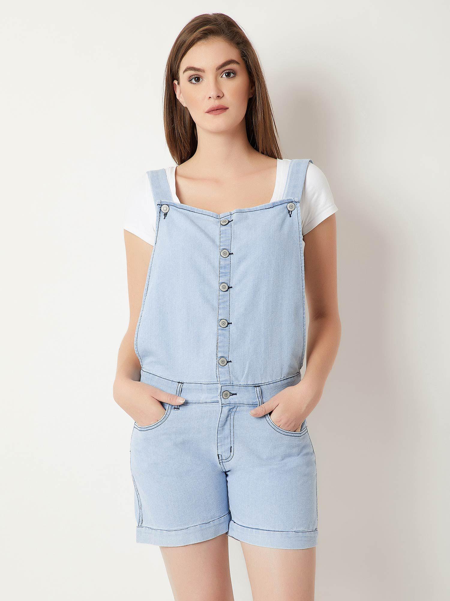 light blue regular dungaree