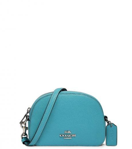 light blue serena mini crossbody bag