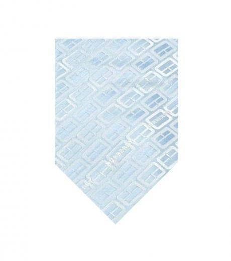 light blue silk tie