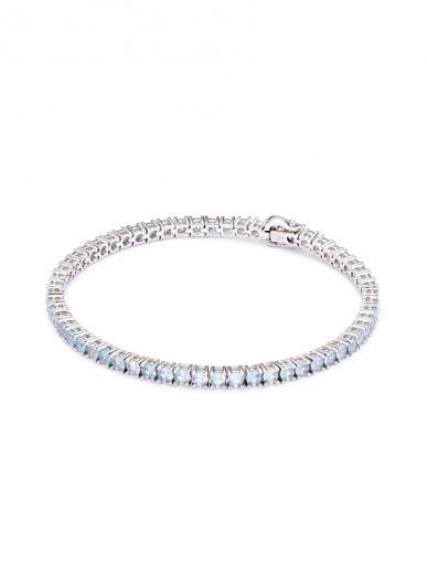 light blue tennis bracelet