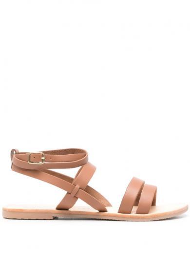 light brown leather sandal