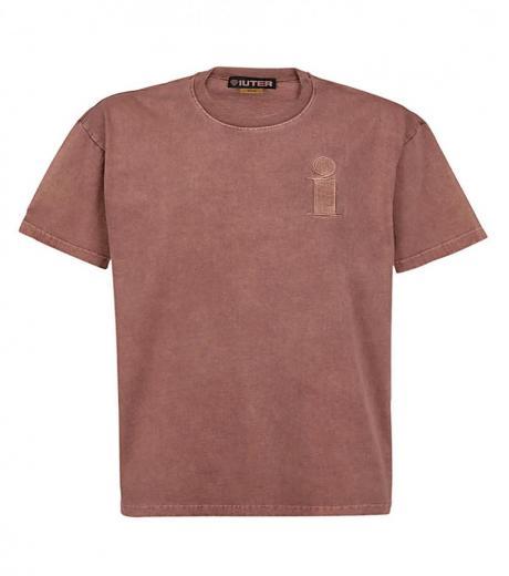 light brown monogram t-shirt