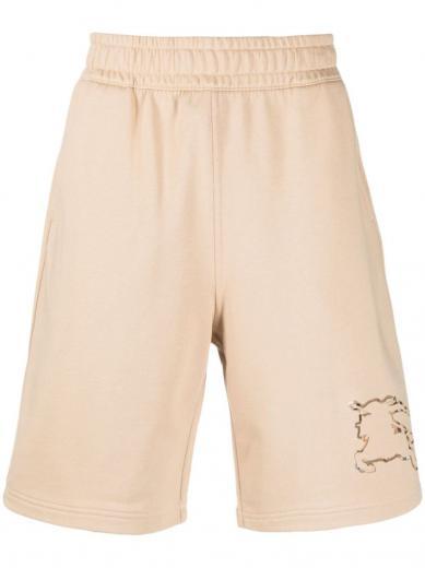 light brown track shorts