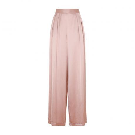 light coral fluid pants