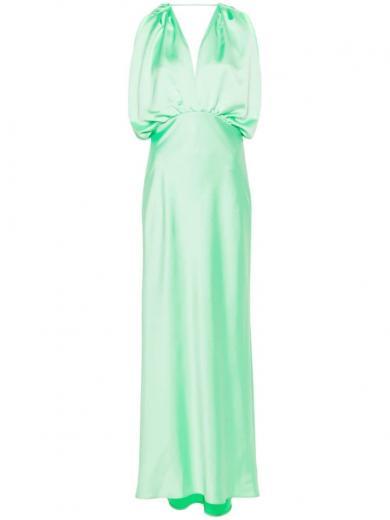 light green dolcetto long dress