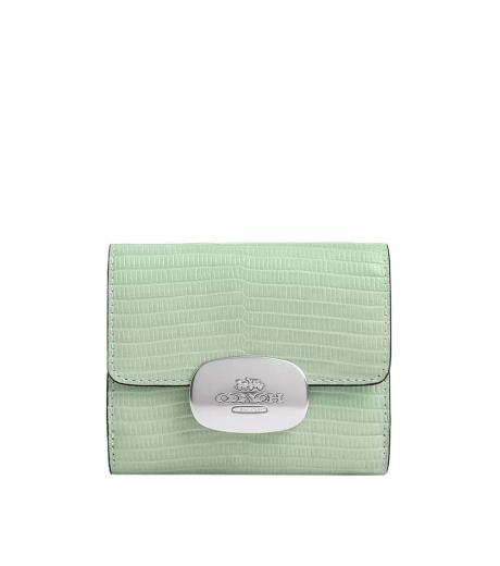 light green eliza wallet