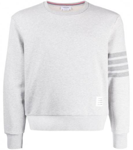 light grey 4bar sweater