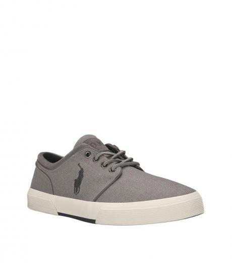 light grey faxon low sneakers