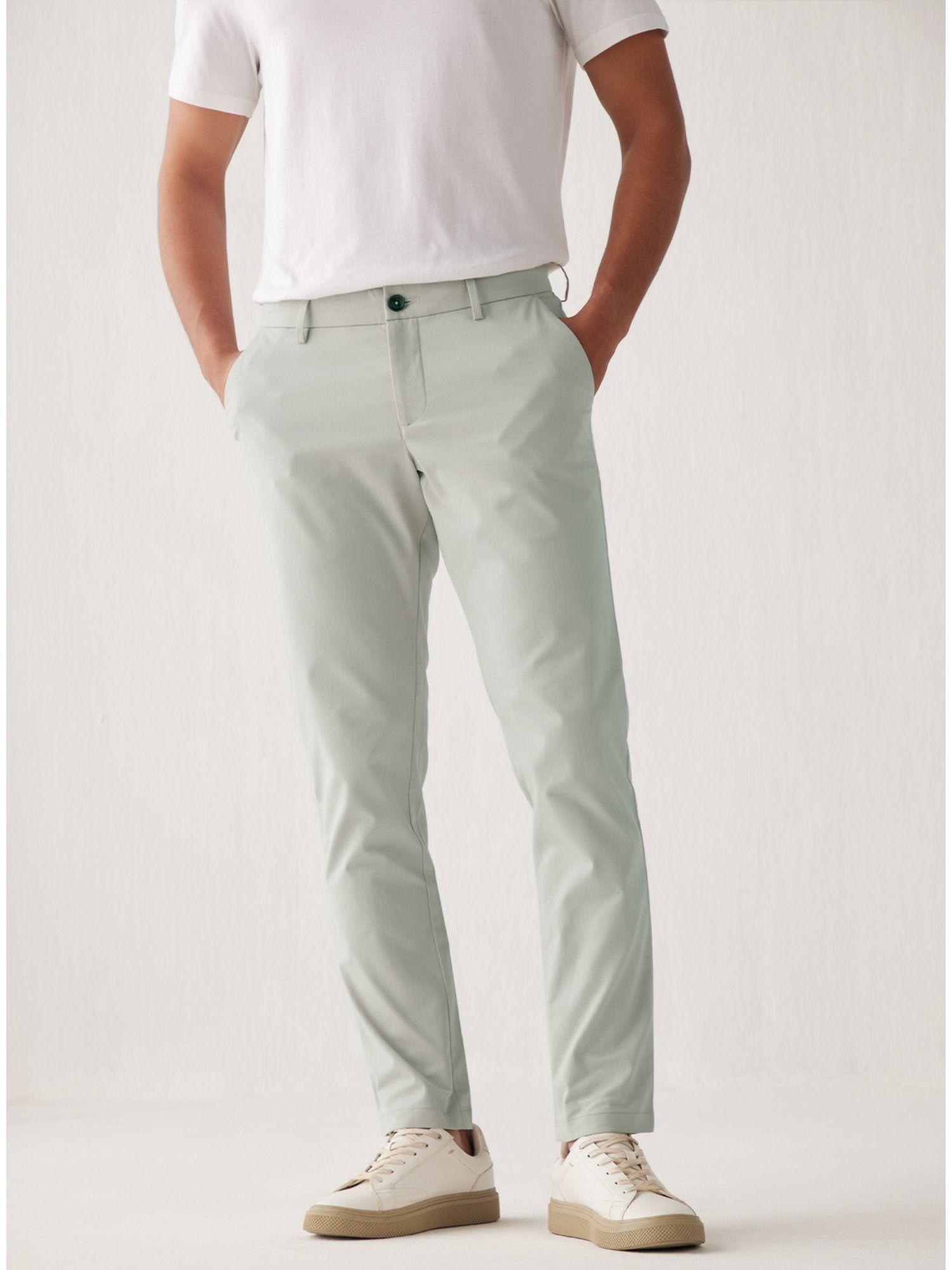 light grey mens casual chino