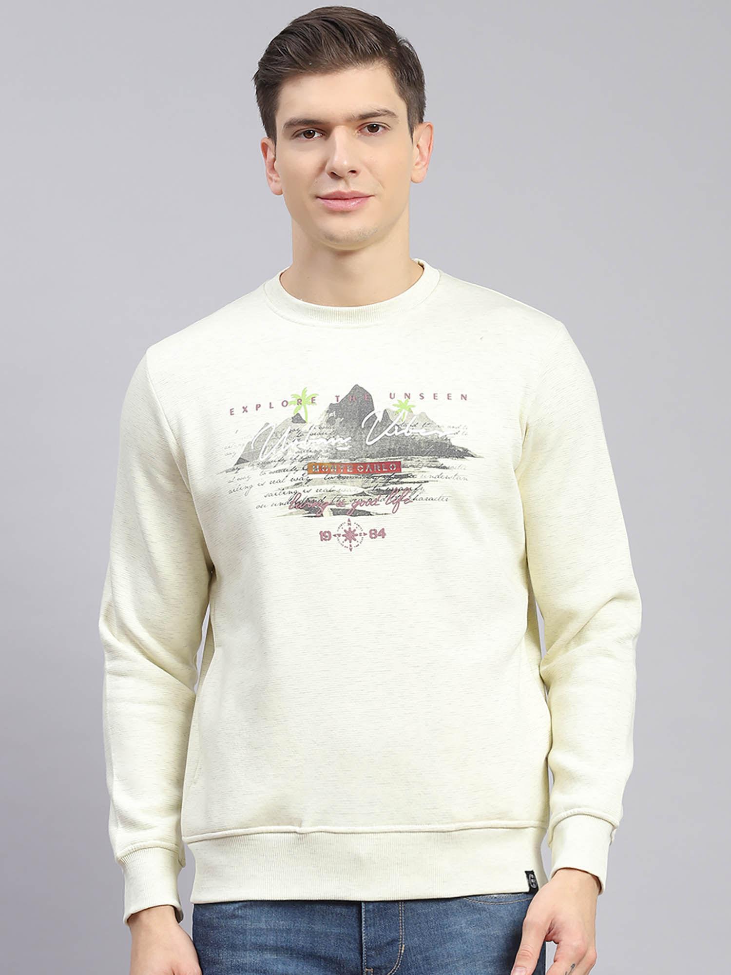 light lemon solid sweatshirt