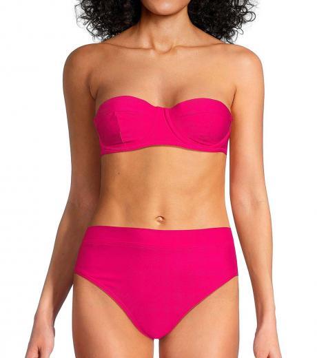 light pink 2-piece balconette swim set