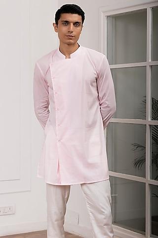 light pink cotton kurta