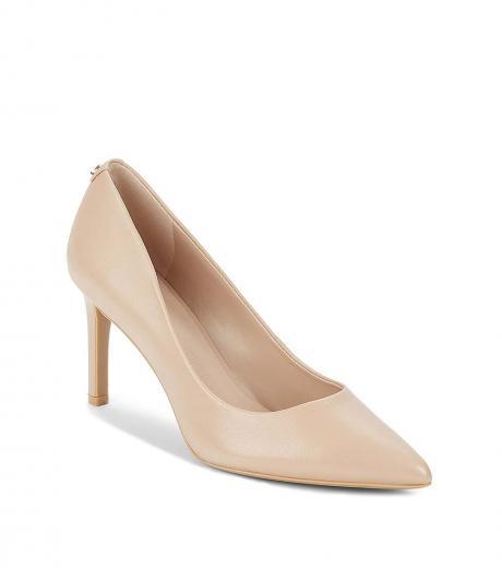 light pink glora point-toe pumps