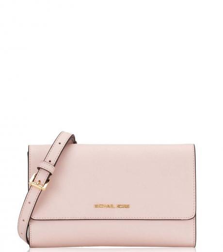 light pink jet set small crossbody bag