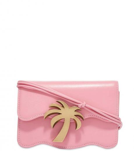 light pink palm beach mini crossbody bag